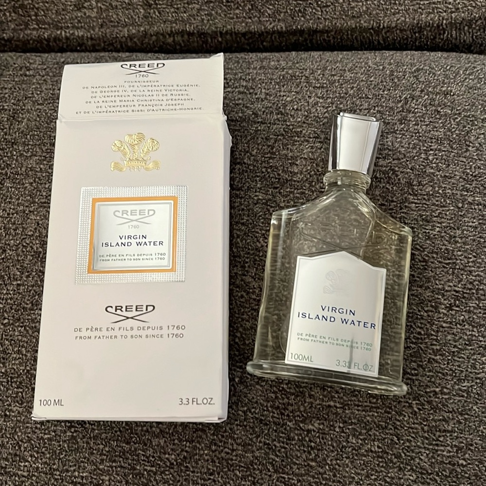 Creed Virgin Island Water